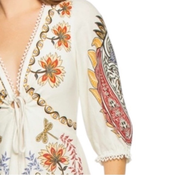 Farm Rio Boho Glam Maxi Dress NWT - Picture 7 of 11